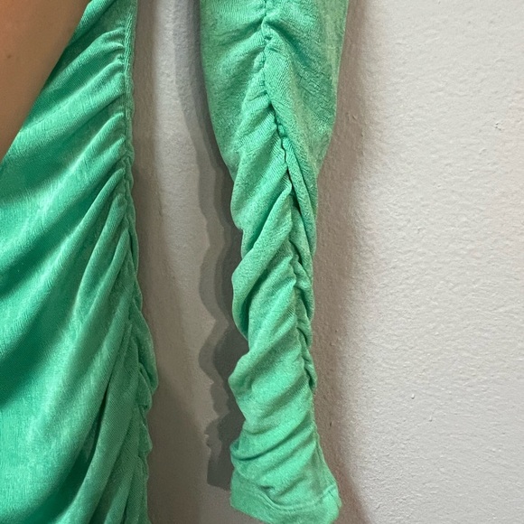 SER.O.YA Green Strapless Dress - Picture 14 of 14